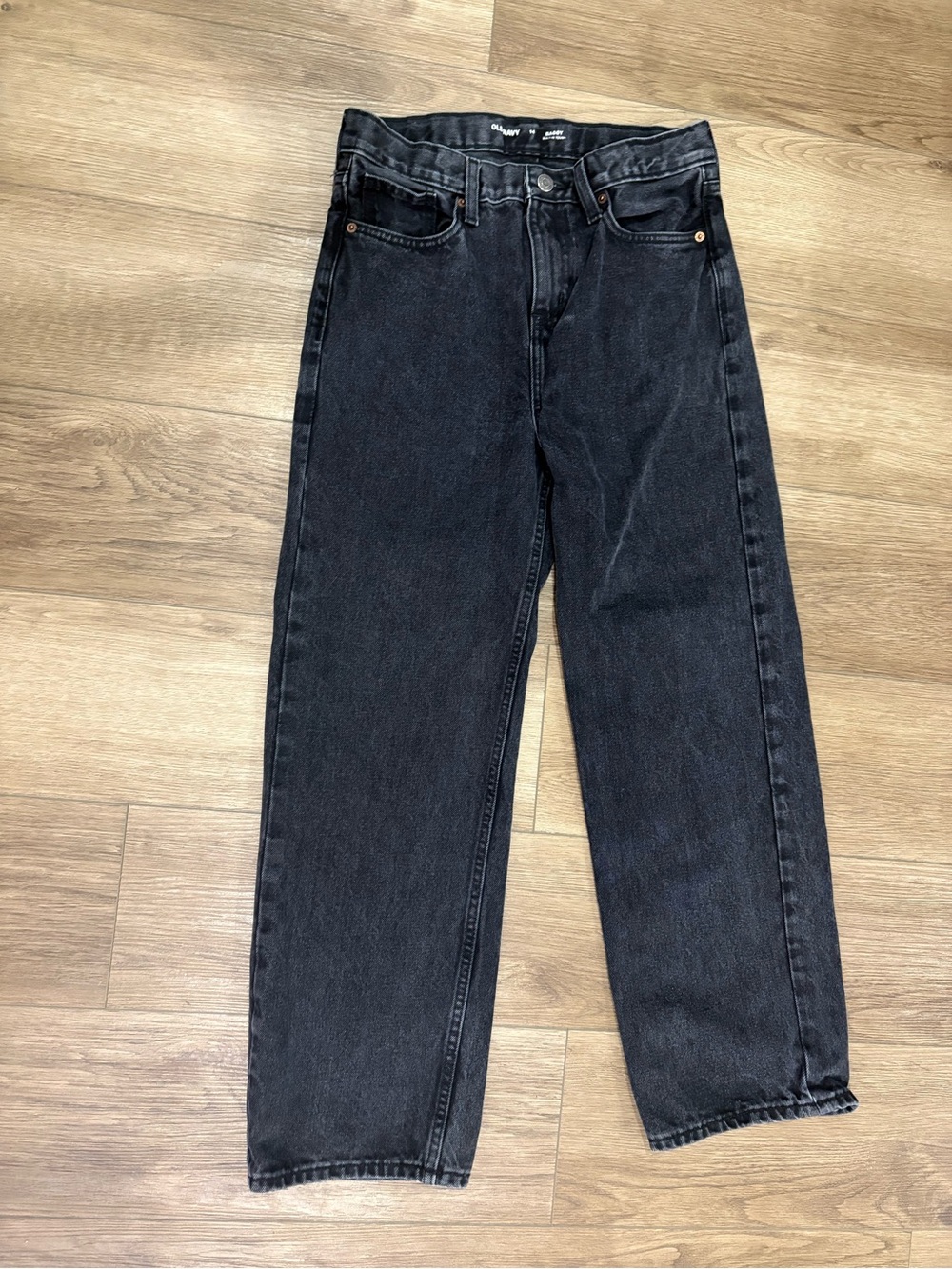 Old Navy Black Baggy Jeans